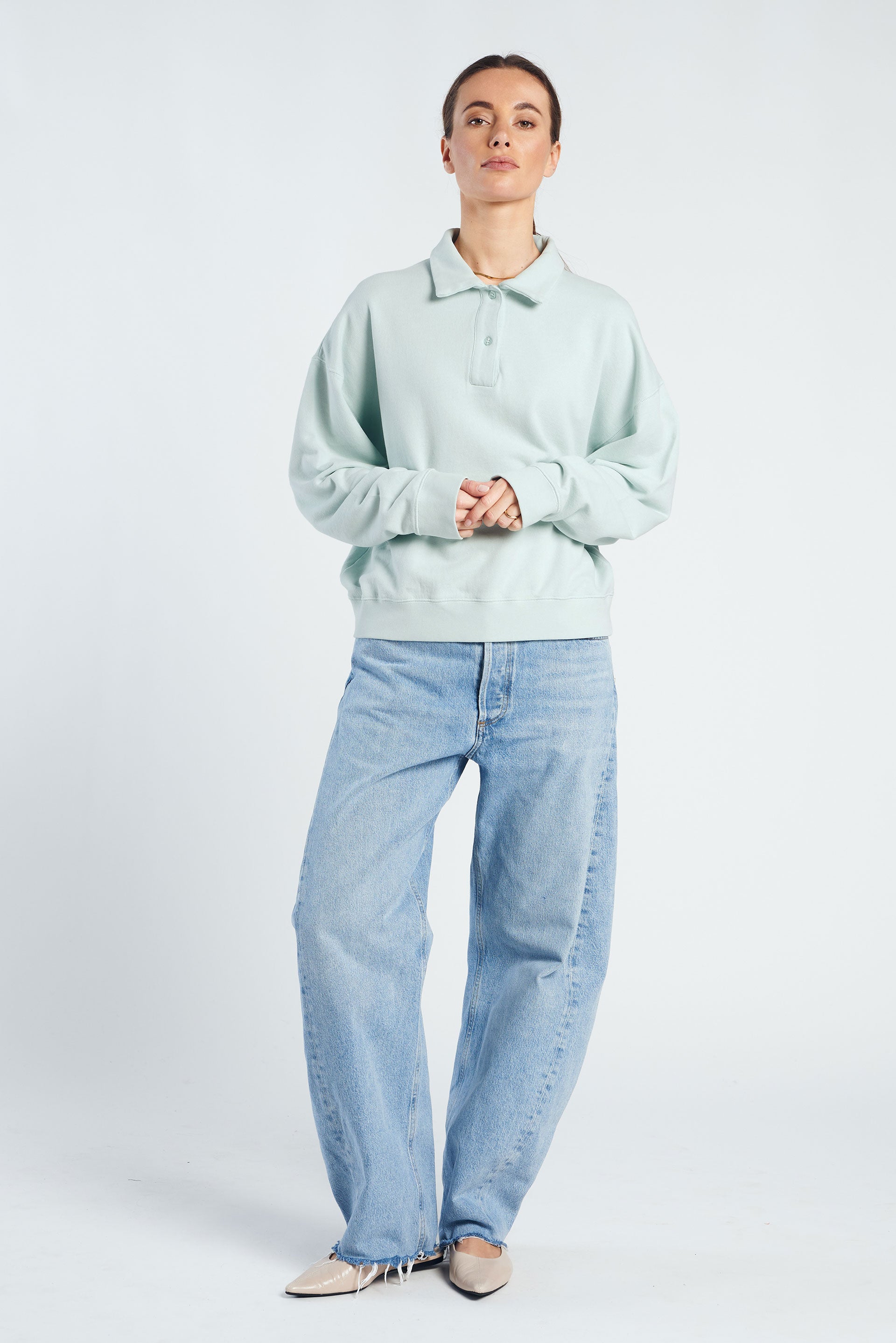 Avi sweater opal blue