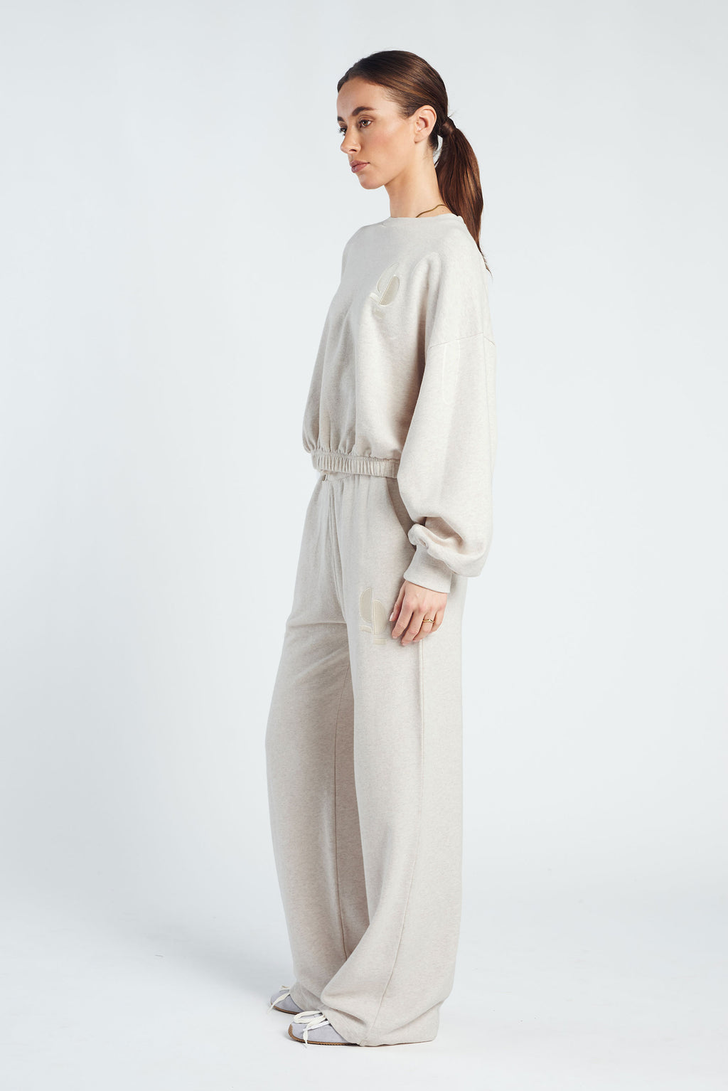 Jogger beige melange