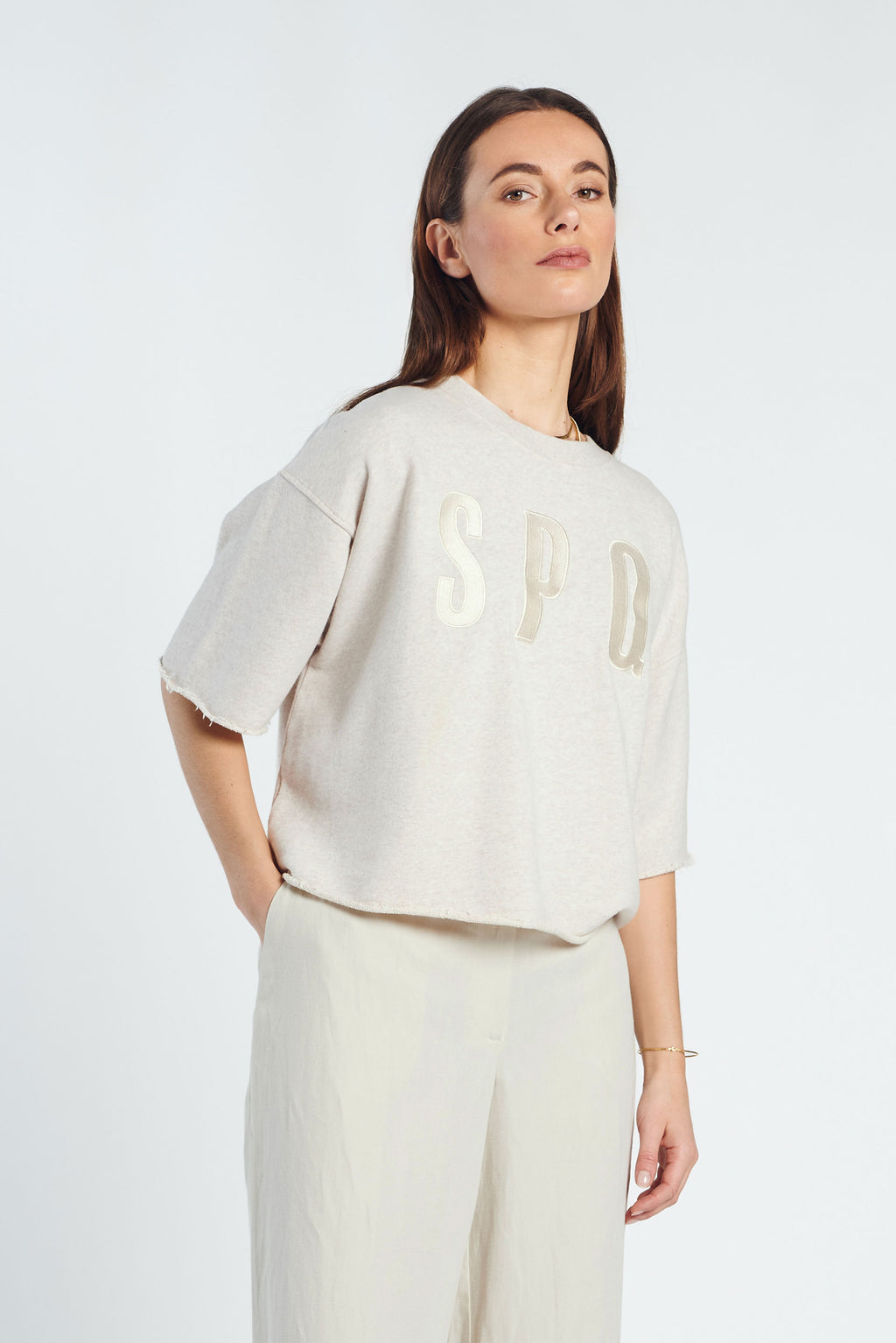 Jott sweater beige melange