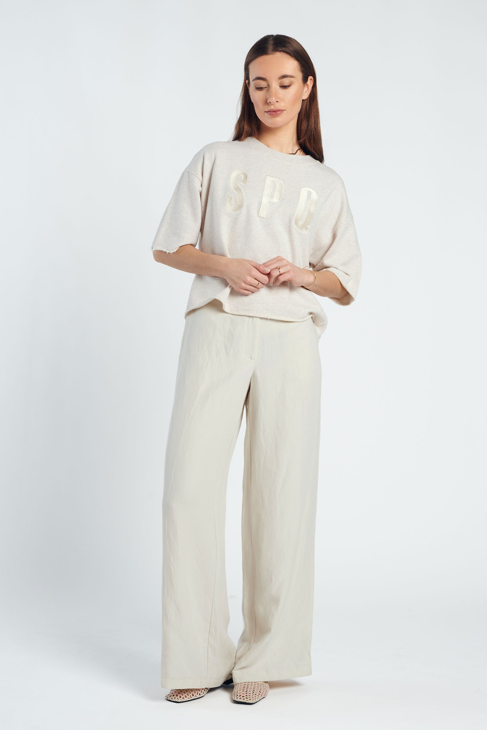 Jott sweater beige melange